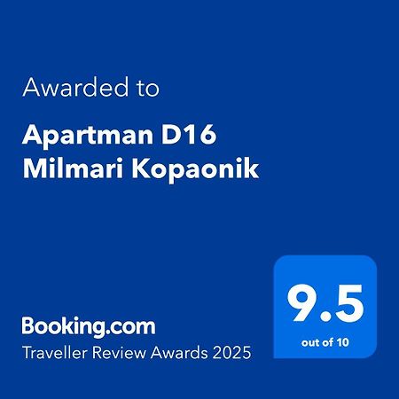 Apartman D16 Milmari Kopaonik Buitenkant foto